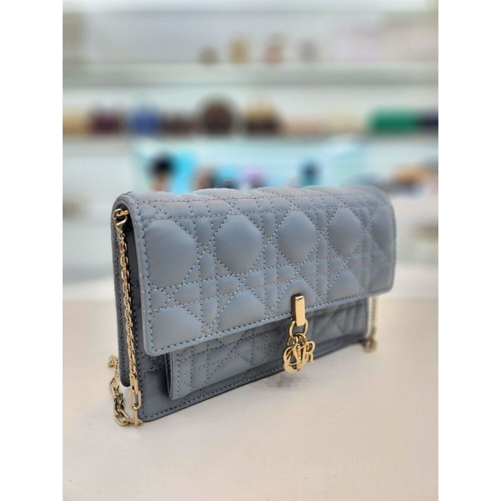 Daily Chain Pouch Blue Crossbody Bag Tu - Picture 4 of 8